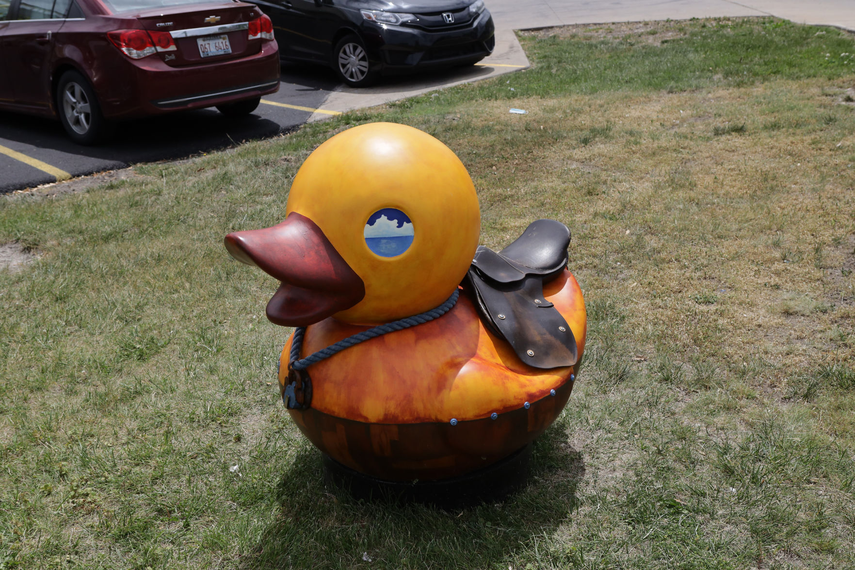 Flock of artistic ducks land downtown to help small businesses fly again